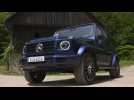 Mercedes-Benz G 400 d in Brilliant Blue Driving Video