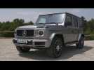 Mercedes-Benz G 400 d in Mojave Silver Driving Video