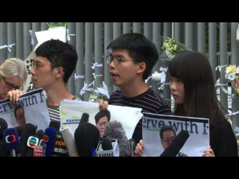Joshua Wong predicts more protests after HK leader apologises