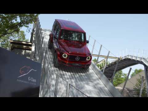 40 years of the G-Class - Mercedes-Benz G 350 d in Iron Schoeckl Driving demo
