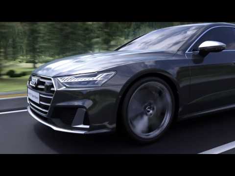 Audi S7 Sportback TDI Suspension Animation