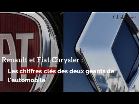 Renault et Fiat Chrysler : Les chiffres clés des deux géants de l'automobile