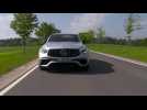 Mercedes-Benz AMG GLC 63S 4MATIC+ Coupe in Iridium silver Driving Video