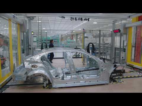 Production at the BMW Group Plant San Luis Potosi, Mexico - Body Shop