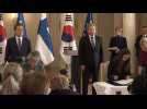 Signing of bilateral treaties between South Korea and Finland - Label : AFPTV - First images - Category : News