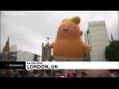 Thousands of protesters march against Trump's UK state visit