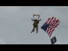 97-year old paratrooper jumps on eve of D-Day anniversary
