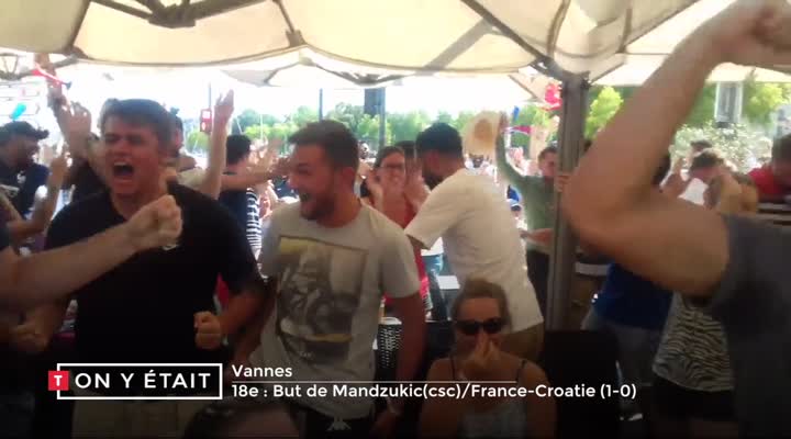 France-Croatie (4-2). Revivez le match des bretons dans les fans-zones (Le Télégramme)