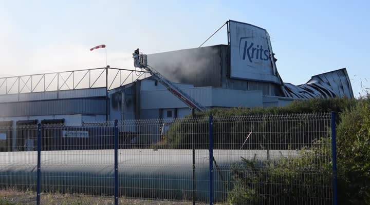 Landivisiau (29). ​L’usine Kritsen détruite (Le Télégramme)
