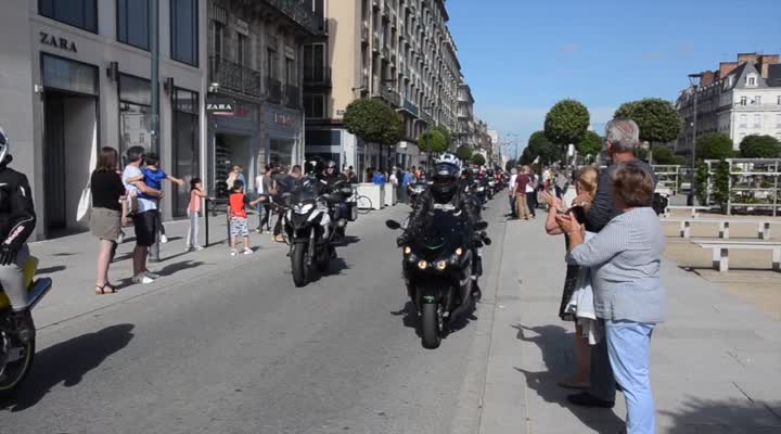 Rennes. Les motards ont du cœur : 10 000 € collectés pour les Restos (Le Télégramme)