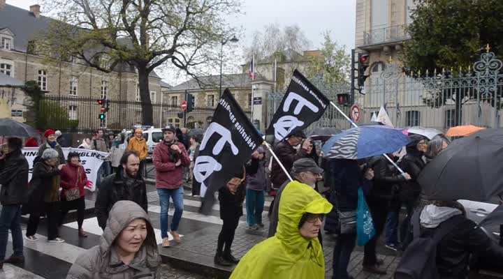 Rennes. 600 personnes aux marches pour l'égalité (Le Télégramme)