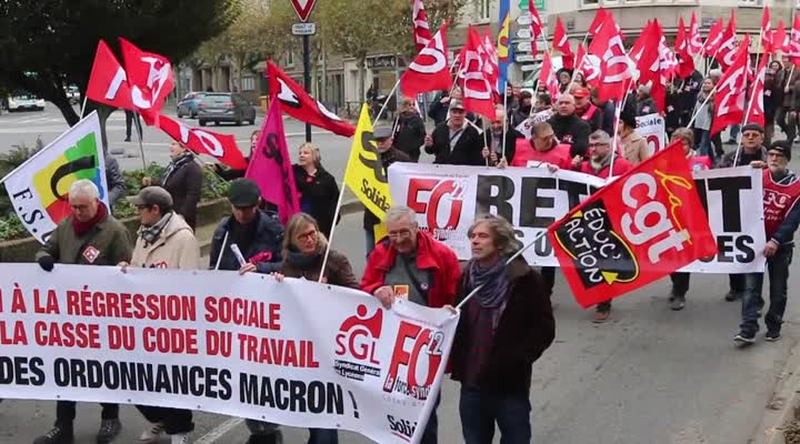 Code du travail. 700 manifestants à Saint-Brieuc (Le Télégramme)