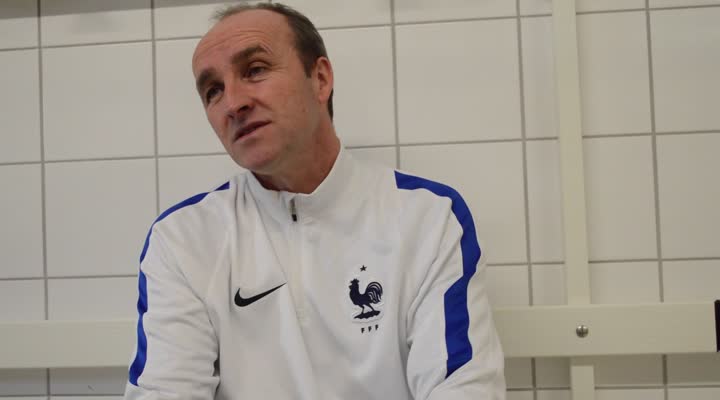 Ploufragan. Lionel Rouxel, entraineur de l'équipe de France de football U 18 (Le Télégramme)