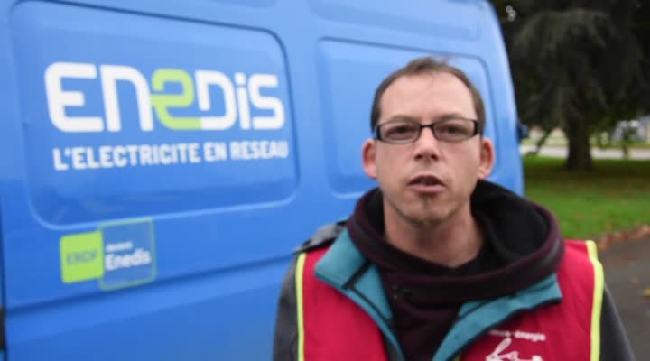 Enedis. Une cinquantaine de salariés en grève à Vannes (Le Télégramme)