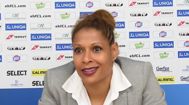 Handball-Ligue des champions. Brest - Gyor (23-26) : la réaction de Marta Mangué (Le Télégramme)