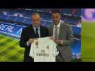 Football: Official presentation of Real Madrid's Eden Hazard