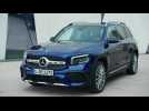 The new Mercedes-Benz GLB Design in Blue