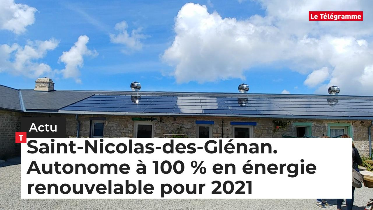 Saint-Nicolas-des-Glénan. Autonome à 100 % en énergie renouvelable pour 2021 (Le Télégramme)