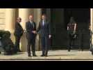 France's Macron arrives in Malta for Mediterranean countries summit - Label : AFPTV - First images - Category : News