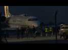 Obama family lands at Avignon airport for holiday