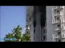 Lyon: le foyer Adoma de Debourg ravagé par les flammes