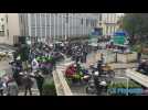 Des centaines de motards en col&egrave;re dans les rues de Bourg-en-Bresse - Label : Le Progrès - Category : Auto-Moto