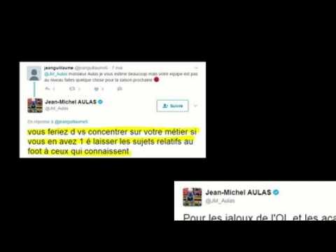 Quand Jean-Michel Aulas se lâche sur Twitter
