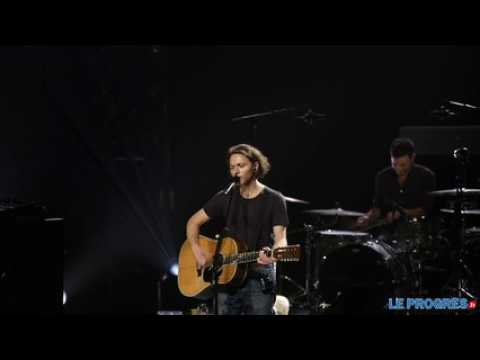 Raphael en répétition à Lyon avant le début de sa tournée