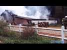Incendie St Nizier le d&eacute;sert (Ain) - Label : Le Progrès - Category : News
