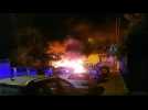 Voitures incendi&eacute;es rue Joanny Durand a Saint-&Eacute;tienne - Label : Le Progrès - Category : News