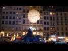 Lyon : la fontaine Bartholdi remise en eau
