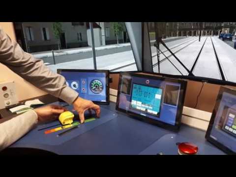Test simulateur tram
