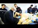 Simulation accouchement pompiers du Rh&ocirc;ne - Label : Le Progrès - Category : News