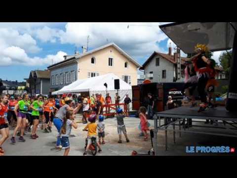 Les Rousses: départs en musique pour les 10 et 5 km de la Transjutrail