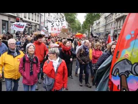 Entre 5500 et 8000 personnes pour le défilé du 1er Mai à Lyon