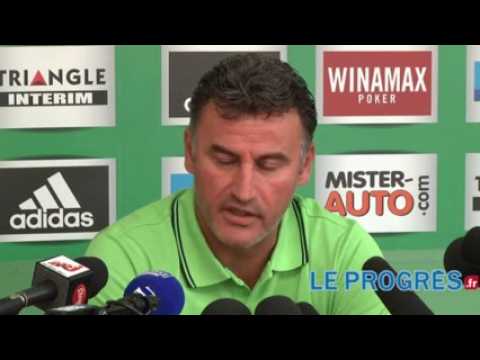 OM/ASSE: "Jouer pour marquer des buts" annonce Galtier