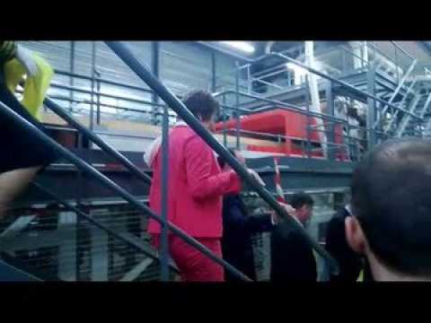 Francois Hollande en visite a...