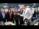 Jean-Marc Ayrault en visite chez Focal JM Lab à Saint-Etienne
