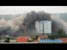 Centrale de Loire-sur-Rhône : l'explosion image par image