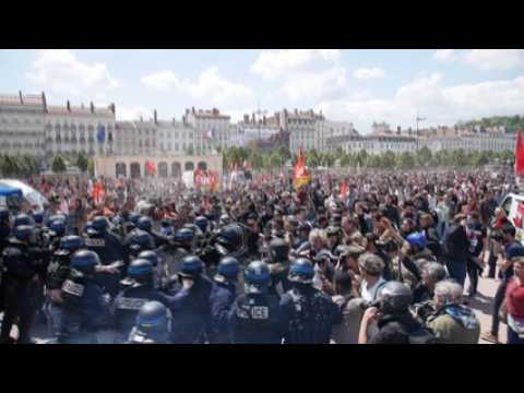Lyon : manifestation contre la Loi Travail du 17 mai 2016
