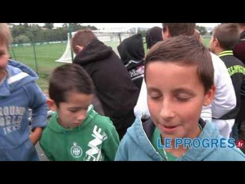 Ligue Europa: Tout le peuple Vert derriere son equipe...