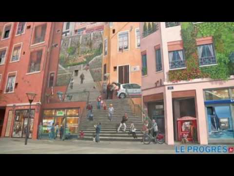 Lyon : le mur des Canuts version 2013 se dévoile