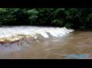 Loire : le lignon en furie apr&egrave;s l'orage du 6 ao&ucirc;t 2013 - Label : Le Progrès - Category : News