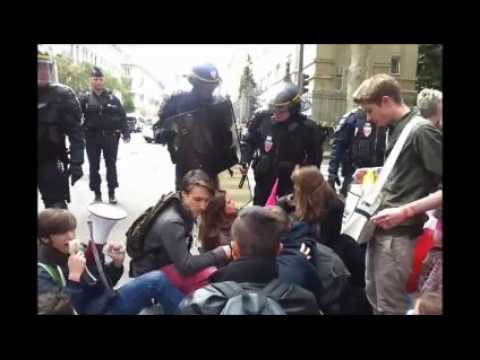 Lyon : manifestation d'opposants au mariage pour tous