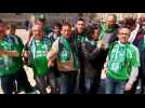 Les supporters sont &agrave; Paris - Label : Le Progrès - Category : Sport
