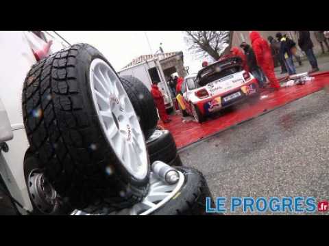 Monte-Carlo: Loeb "en mode circuit" sur les routes d'Ardèche