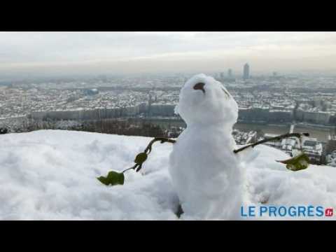 Lyon revêt son manteau blanc