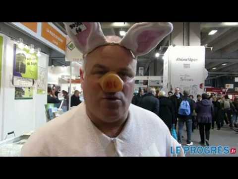 Noël Jamet, champion du monde du cri du cochon pour la 5e fois