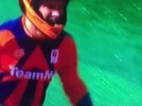 BMX : après une chute...