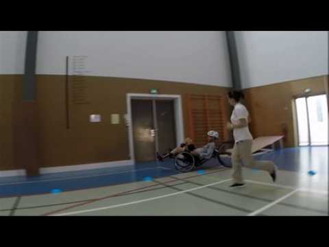 Vance Bergeron, tétraplégique et coureur cycliste